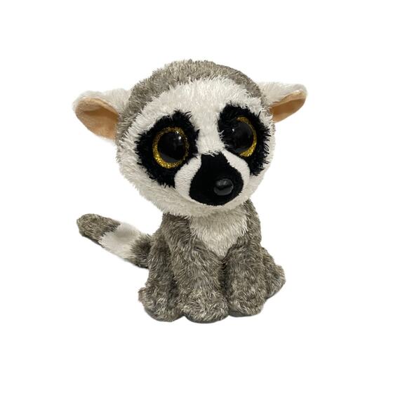 Ty Beanie Boos Linus The Lemur Collectible Plush Toys (6 In) - Picture 1 of 5